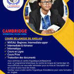 CAMBRIDGE INT. COLLEGE lance des cours d'Anglais