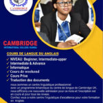 Cambridge International College lance sa session de formation en anglais et informatique
